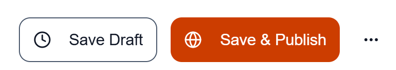 Save and Publish button